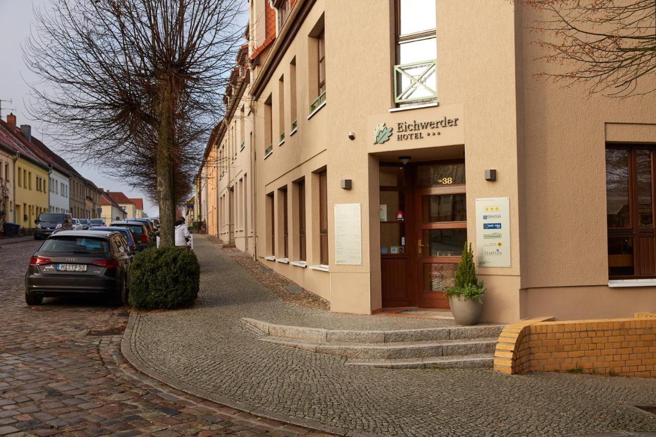 Hotel Garni "Zum Eichwerder" Templin Ngoại thất bức ảnh
